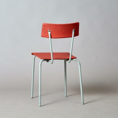 ahrend-tubular-chair-red