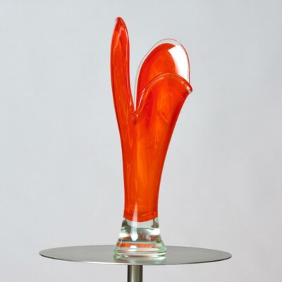 glass-vintage-vase-orange