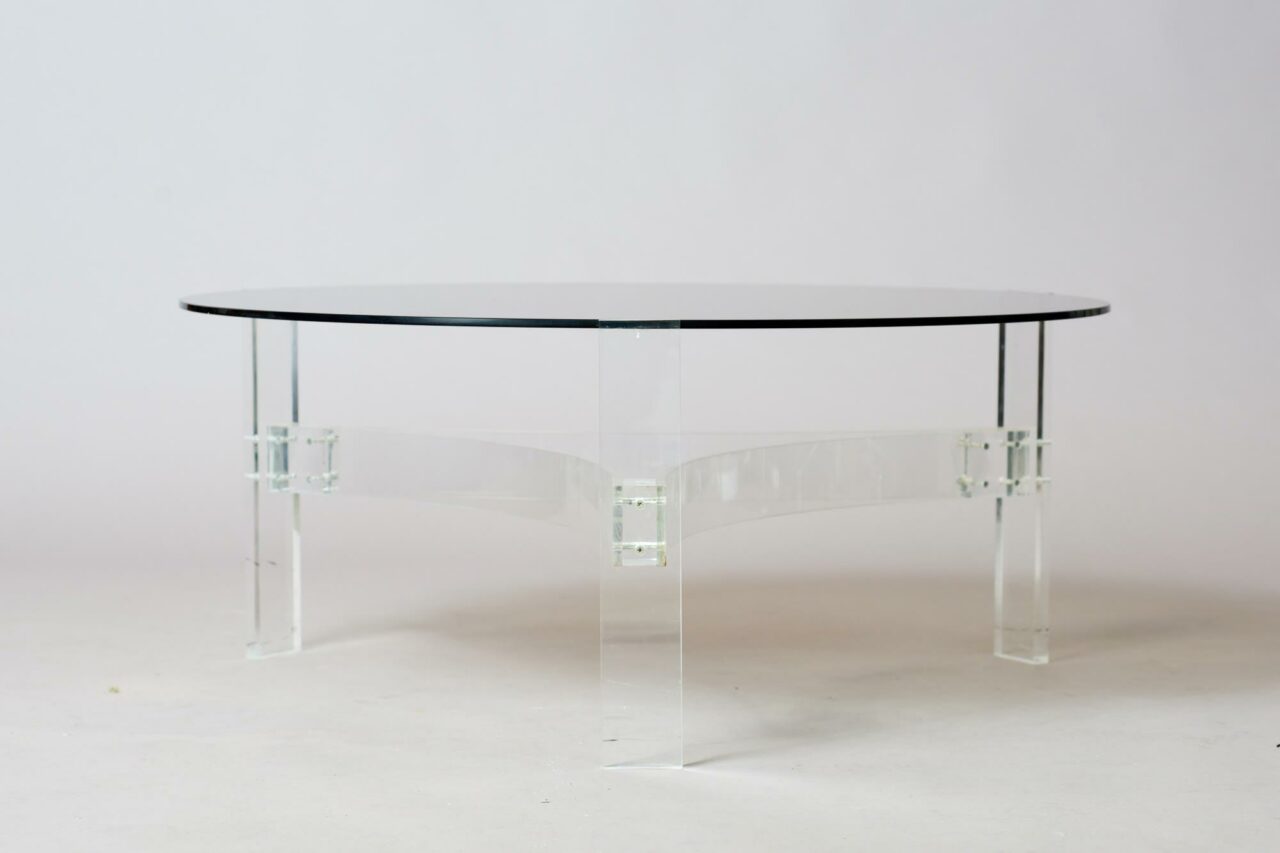 space age coffee table