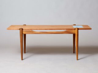 Coffeetable in teak-wood