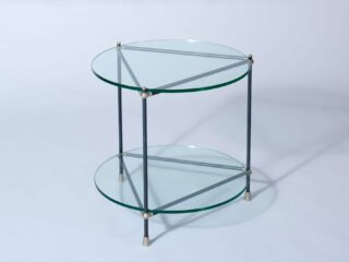 Metal & Glass Side Table