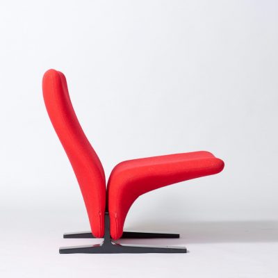 red-vintage-lounge-chair-pierre-paulin