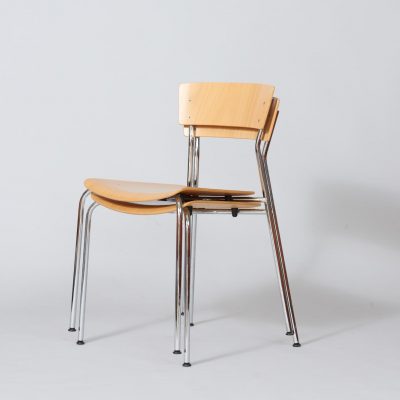 thonet-set-of-chairs-wood-metal