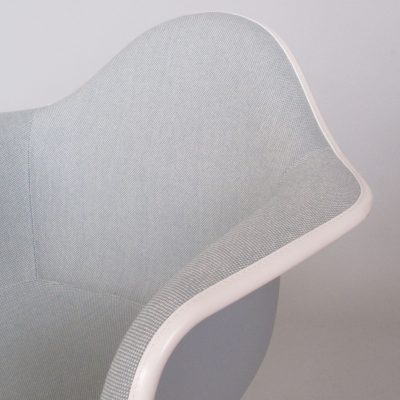 DAW-plastic-armchairs-blue-upholstery-vitra