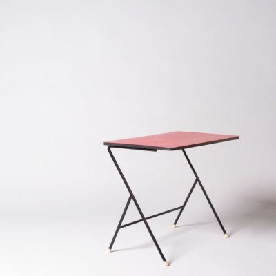Pilastro,side-table,red
