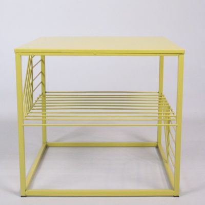 yellow-metal-postmodern-side-table