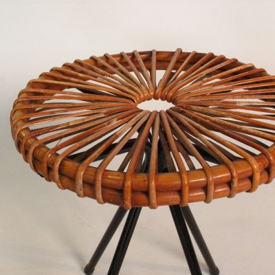 rattan-vintage-stool-1950s