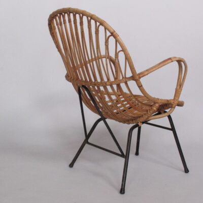 Rattan-lounge-chair-1950s