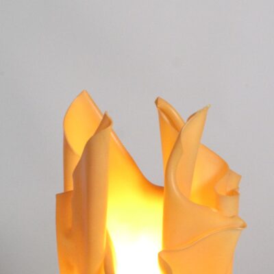 les-exclarares-handkerchief-table-lamp-orange