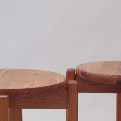 pine-wood-modernist-stools-1970