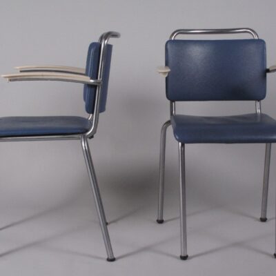 Gispen-Set-of-two-chairs-Delft