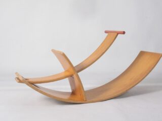 Large Plywood Rocking Chair - Stokke