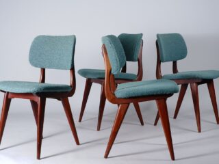 4 Dining Chairs - Louis van Teeffelen