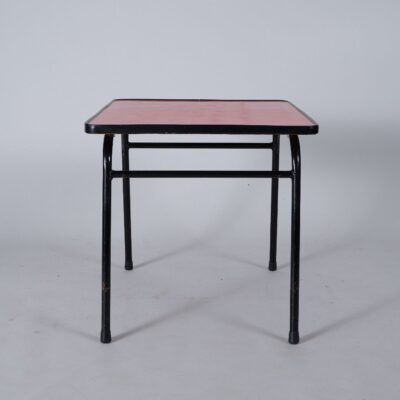 side-table-red-formica-black-metal