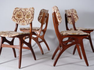 4 Teak Dining Chairs - 1960s