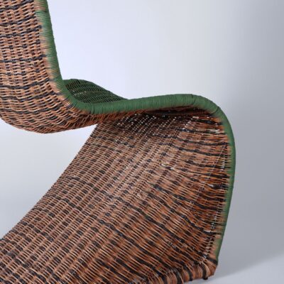 rattan-verner-panton-style-chair-vintage