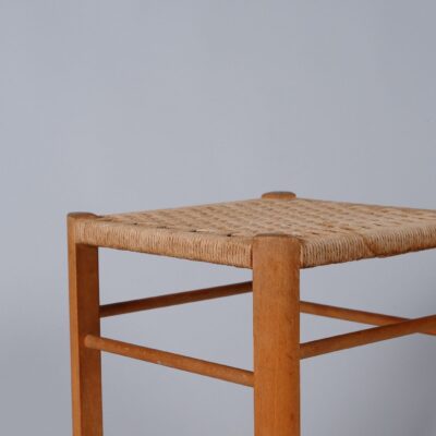 papercord-rattan-stool-1960s